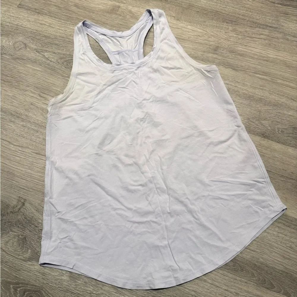 Lululemon Light Lavender Workout Tank Top